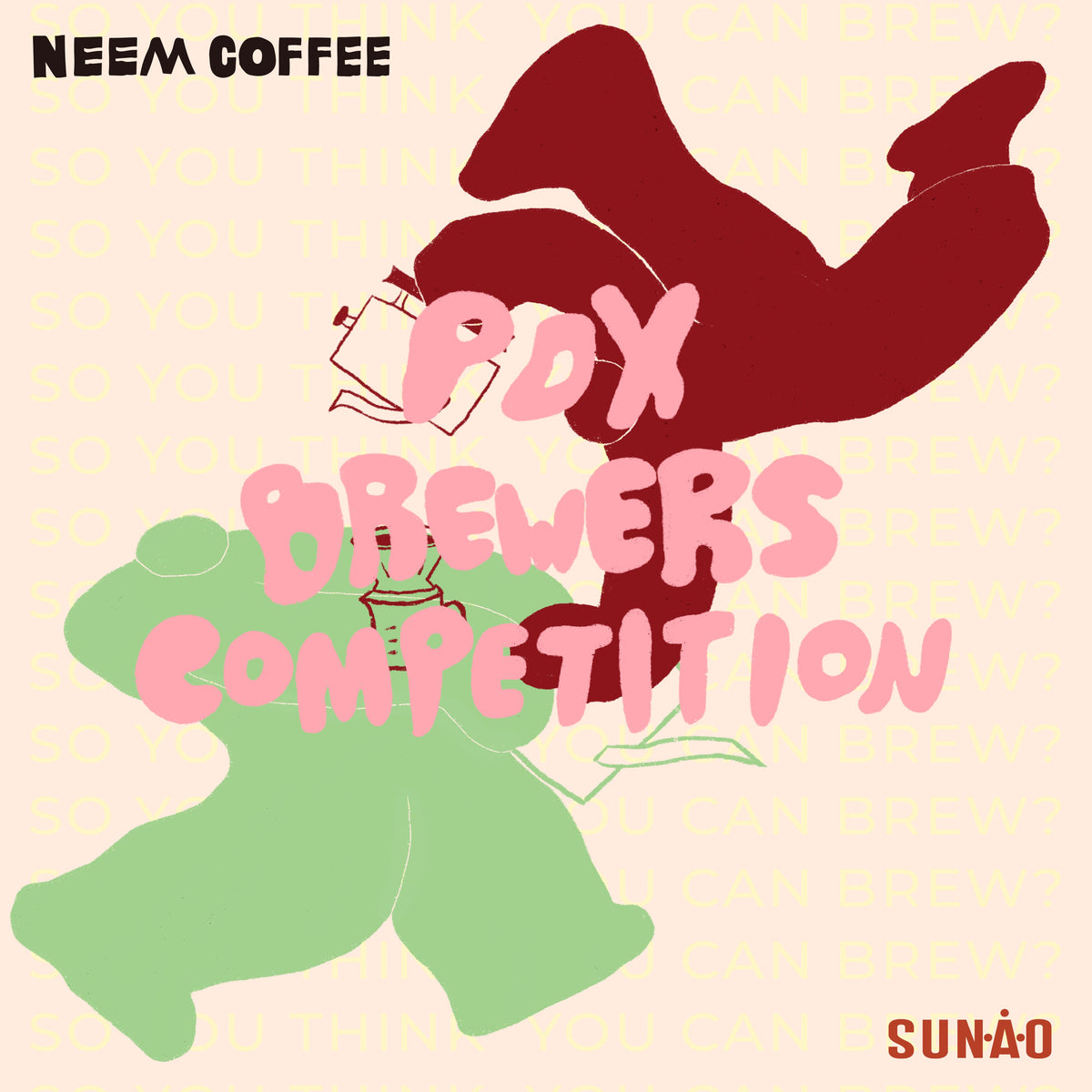 PDX Brewers Competition Coffee x Stickers set